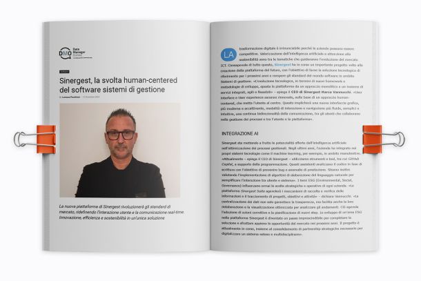 Sinergest, la svolta human-centered del software sistemi di gestione