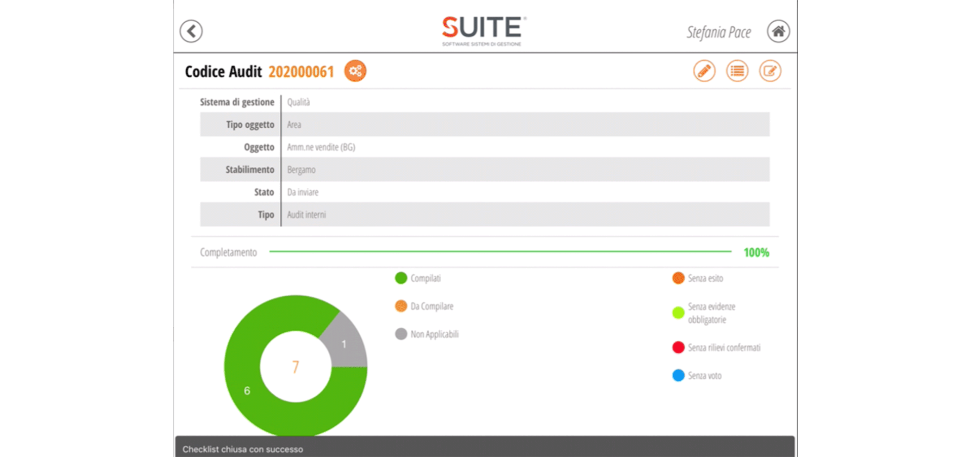 Software Gestione Audit Fornitori