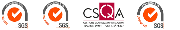Le Certificazioni ISO Sinergest
