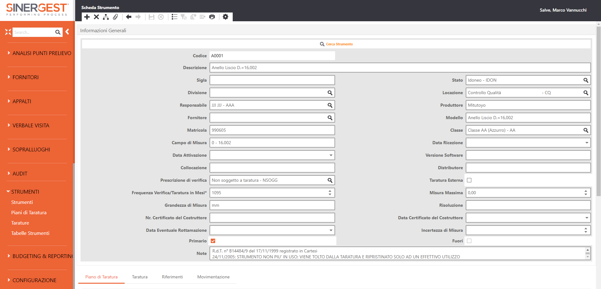 Software Gestione Appalti - Registro degli appalti