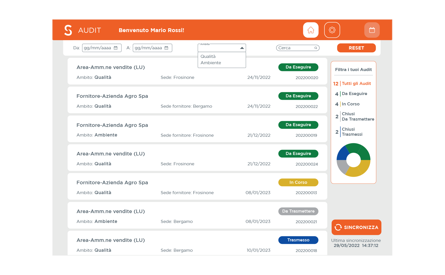 App Audit Sinergest Suite